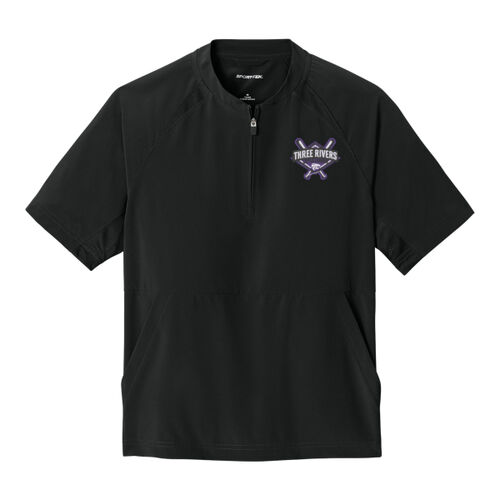 Sport-Tek® Youth Repeat 1/2-Zip Short Sleeve Jacket Thumbnail
