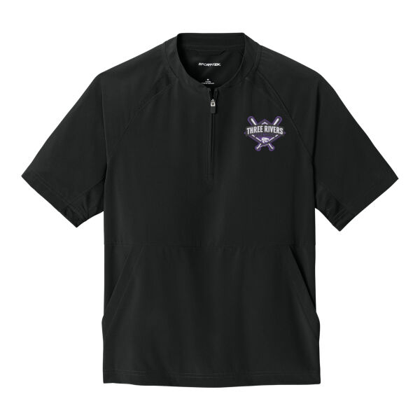 Sport-Tek® Youth Repeat 1/2-Zip Short Sleeve Jacket Thumbnail