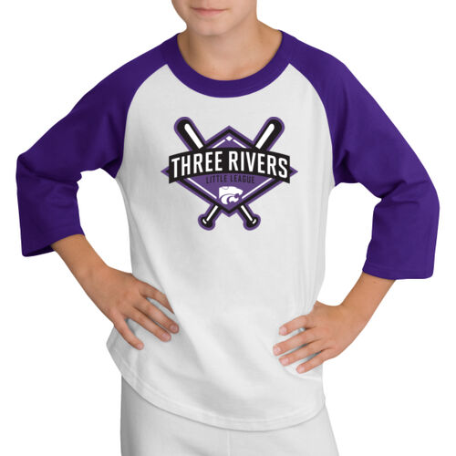 Sport-Tek® Youth Colorblock Raglan Jersey Thumbnail
