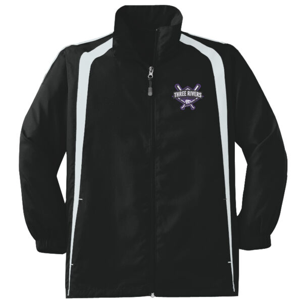 Sport-Tek® Youth Colorblock Raglan Jacket Thumbnail