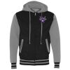 Unisex Heavyweight Varsity Full-Zip Hooded Sweatshirt Thumbnail