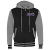 Unisex Heavyweight Varsity Full-Zip Hooded Sweatshirt Thumbnail