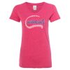 Women’s Glitter V-Neck T-Shirt Thumbnail