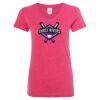 Women’s Glitter V-Neck T-Shirt Thumbnail